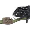 Bottega Veneta Sandal Heels  in Black (n) - Lyst