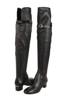 Burberry Leather Equestrian Boot - Lyst