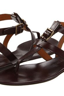 Burberry Leather Buckle Gladiator Sandals - Lyst