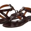 Burberry Leather Buckle Gladiator Sandals in Brown (c) - Lyst