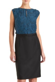 Co-op Barneys New York Combo Top/skirt Dress - Lyst