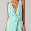 Diane Von Furstenberg Spring 2012 Sleeveless Floral Emerald Jumpsuit in Green - Lyst