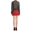 Etoile Isabel Marant Crop Sweater in Gray (anthracite) - Lyst