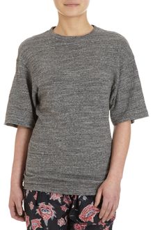 Etoile Isabel Marant Gathered Back Top - Lyst