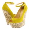 Giuseppe Zanotti Wedge Shoes in Yellow (c) - Lyst