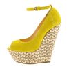 Giuseppe Zanotti Wedge Shoes in Yellow (c) - Lyst