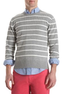 Jack Spade Stripe Crewneck Sweater - Lyst