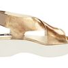 Jil Sander Platform Sandals in Gold (b) - Lyst