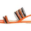 Jil Sander Flat Sandals in Orange (f) - Lyst