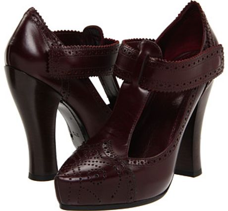 Marc Jacobs Leather High Heels in Brown (r) - Lyst