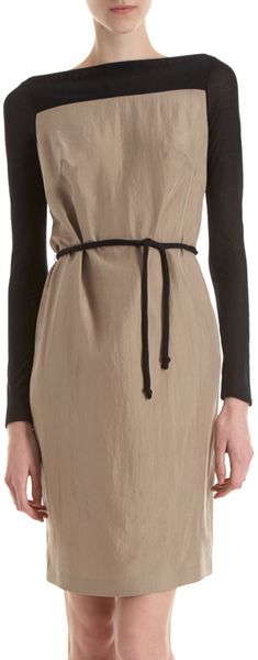 Martin Grant Bi-fabric Dress - Lyst