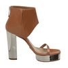 Michael Kors Cuff Sandals in Brown (l) - Lyst