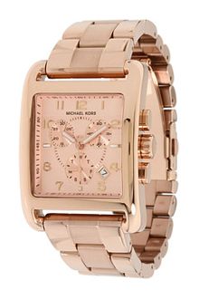 Michael Kors Fold-Over Clasp Watch - Lyst