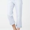 Mih Jeans The London Boy Cropped Jeans in White (stripe) - Lyst