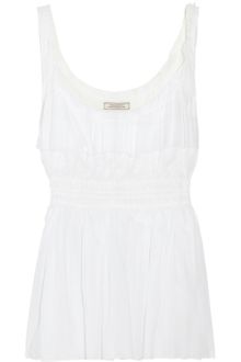 Nina Ricci Sleeveless Cotton Top - Lyst