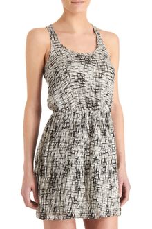 Parker Gathered Waist Dress - Lyst