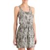 Parker Gathered Waist Dress in Gray (white) - Lyst
