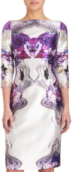 Prabal Gurung Floral Swirl Dress in Floral - Lyst