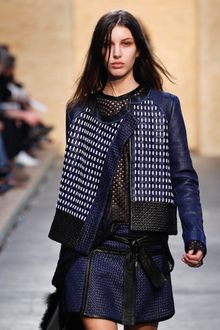 Proenza Schouler Fall 2012 Perforated Leather Top - Lyst