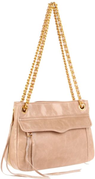Rebecca Minkoff Swing Shoulder Bag in Beige (taupe) - Lyst
