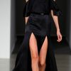 Temperley London Long Scarlet Shoulder Dress in Black (ink) - Lyst