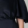 Temperley London Long Scarlet Shoulder Dress in Black (ink) - Lyst