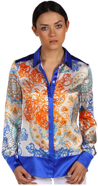 Versace Shirt in Blue (b) - Lyst