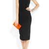 Victoria Beckham Stretchcrepe Cutaway Dress in Black - Lyst