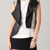 Yigal Azrouel Lambskin Jacket with Elbow Vents in Black (jet) - Lyst