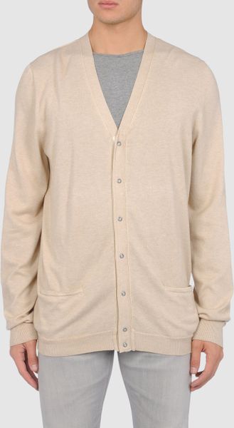 C P Company Cardigan in Beige for Men - Lyst