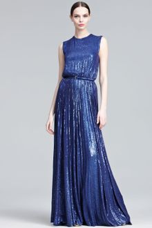 Elie Saab Mini-sequined Gown - Lyst