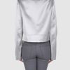 Jil Sander Single Breasted Blazer in Gray (grey) - Lyst