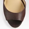Rachel Zoe Bardot Raffia and Leather Platform Sandals in Brown - Lyst
