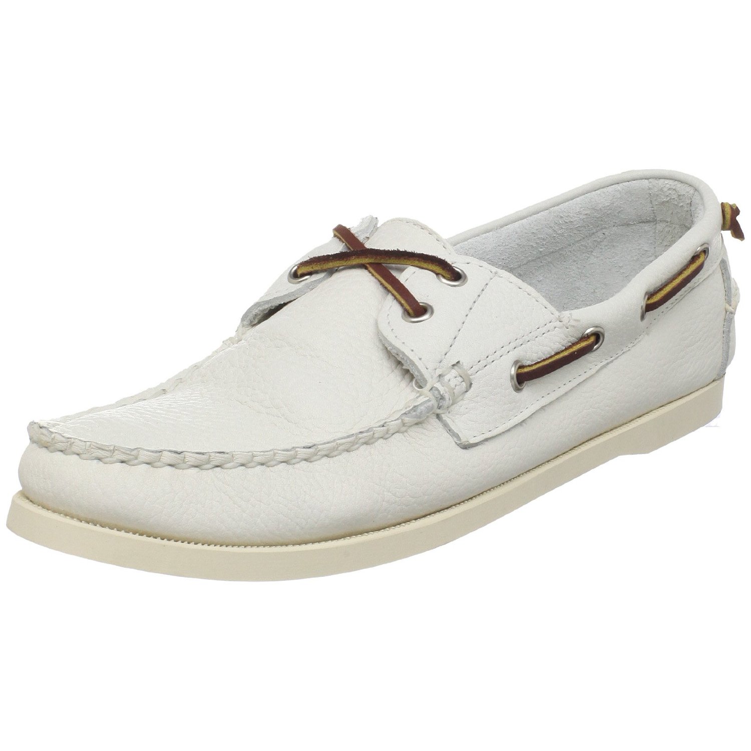 Ralph Lauren Mens Telford Boat Shoe in White for Men Lyst