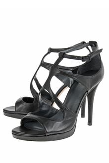 Stuart Weitzman For Scoop Cut-out Heel - Lyst