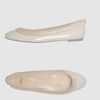 Arfango Ballet Flats in White (blue) - Lyst