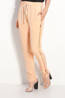 3.1 Phillip Lim Silk Crêpe De Chine Side Zip Pants - Lyst