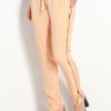 3.1 Phillip Lim Silk Crêpe De Chine Side Zip Pants in Orange (faded orange) - Lyst