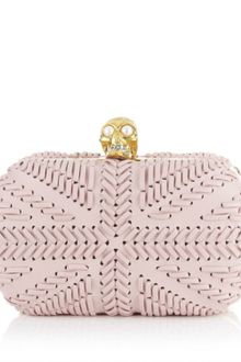 Alexander McQueen Britannia Skull Box Clutch - Lyst