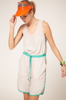 ASOS Collection Asos Playsuit with Long Runner Short - Lyst