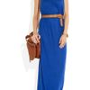 Chinti And Parker Twisted Halterneck Bamboojersey Maxi Dress in Blue (bamboo) - Lyst