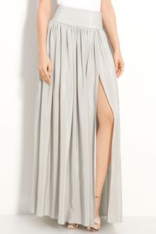 Cut25 Pleated Silk Maxi Skirt - Lyst