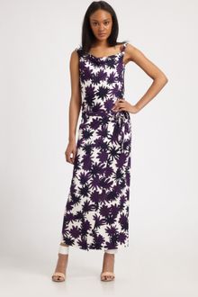 Diane Von Furstenberg Lou Long Dress - Lyst