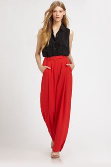 Diane Von Furstenberg Athos Pants - Lyst