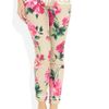 Dolce & Gabbana Peonyprint Cropped Midrise Skinny Jeans in Brown (taupe) - Lyst