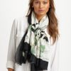 Gucci Belt & Tassel Print Shawl Scarf in Black - Lyst