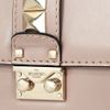 Valentino Studembellished Leather Shoulder Bag in Pink (blush) - Lyst
