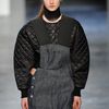 Acne Fall 2012 Black Quilted WIde Sleeved Cropped Top in Black - Lyst