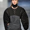 Acne Fall 2012 Black Quilted WIde Sleeved Cropped Top in Black - Lyst