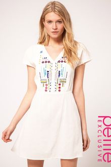 ASOS Collection Asos Petite Exclusive Mex Tex Mini Dress - Lyst